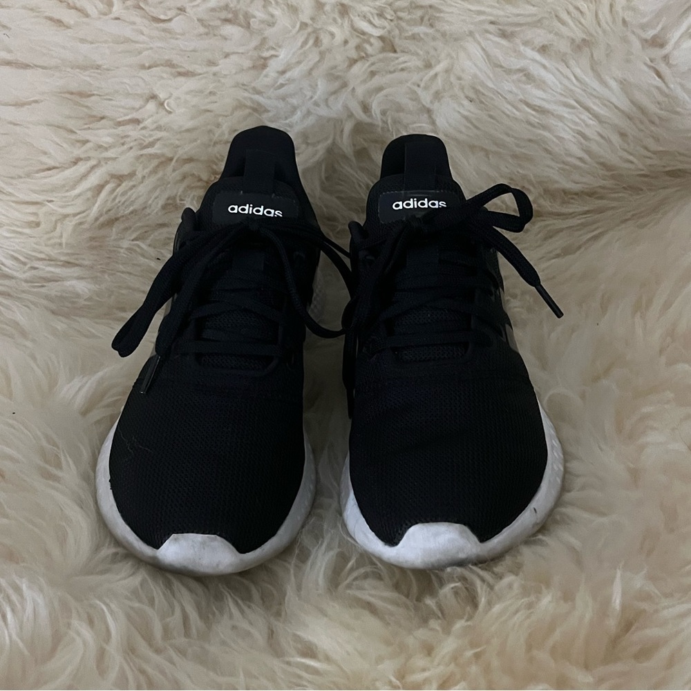 Adidas Black Running Athletic Shoes - Picture 2 of 8